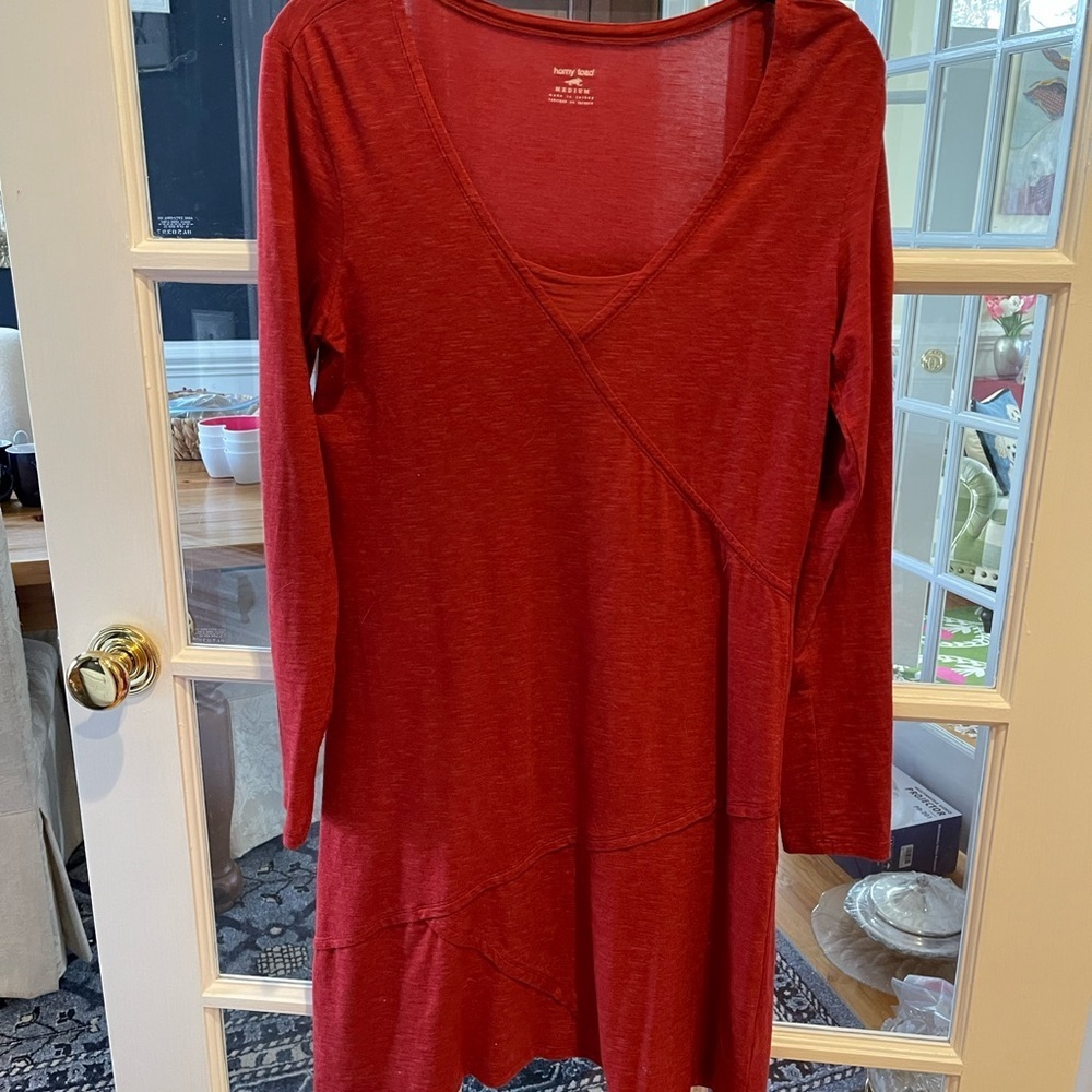 HORNY TOAD CASUAL COTTON DRESS-Medium